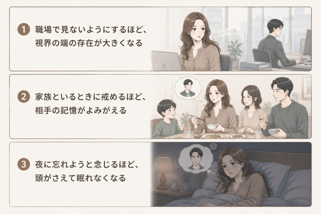 好きな人を忘れられない理由